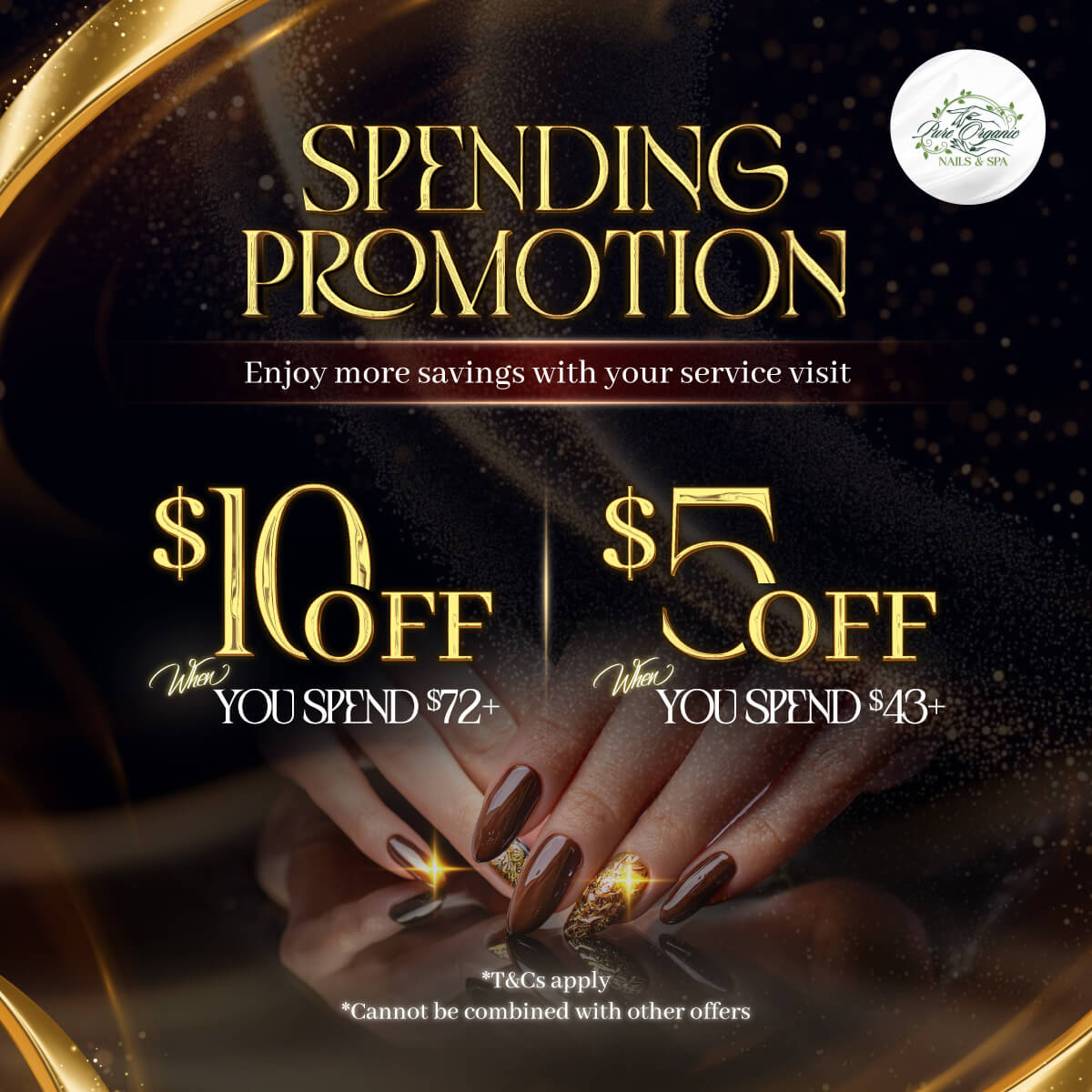 💖 Pure Organic Nails & Spa - Promotions! 💖