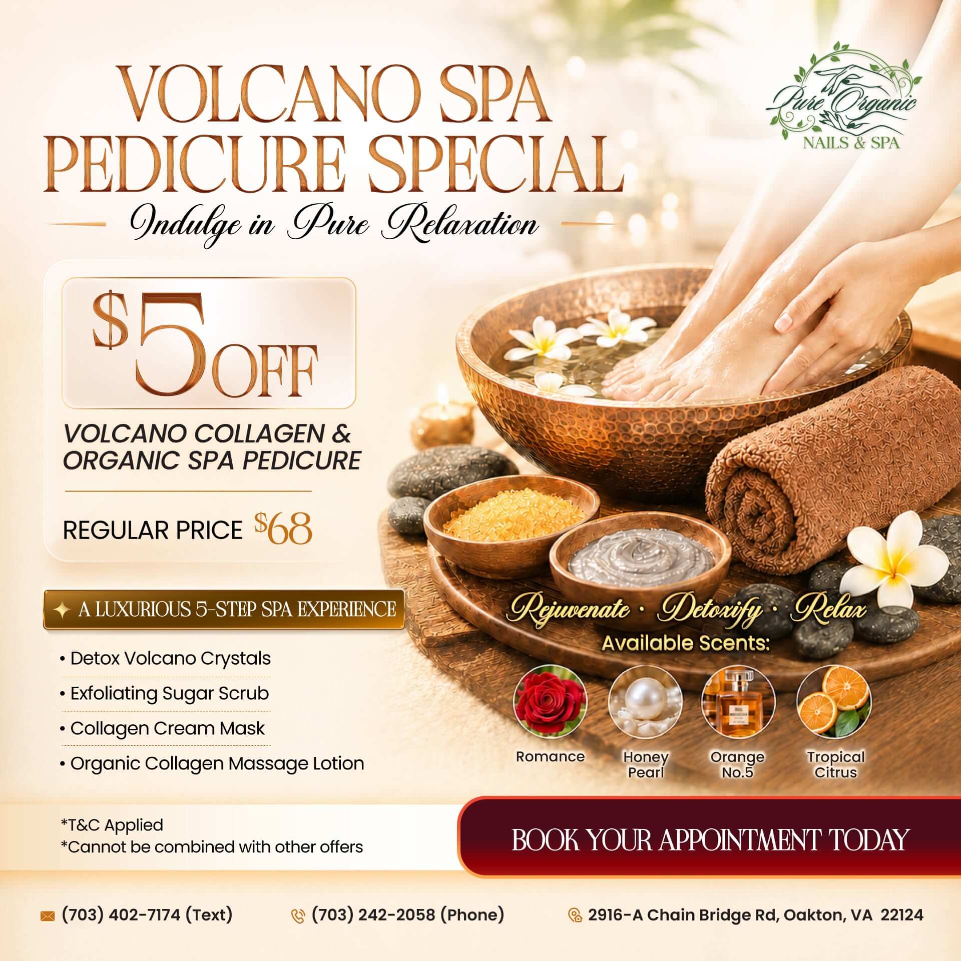 💖 Pure Organic Nails & Spa - Promotions! 💖